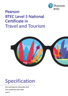 BTEC National Diploma in Travel and Tourism specification