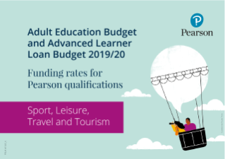 Sport, Leisure, Travel and Tourism Pearson qualifications - Adult Education Funding 2019-20