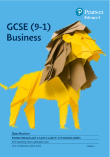 GCSE in Business: Specification