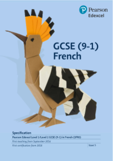 GCSE French 2016 specification