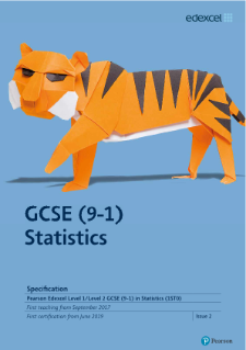 GCSE (9-1)  Statistics Specification,