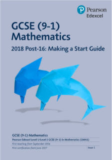 Edexcel GCSE Mathematics (2015) – post-16 | Pearson qualifications