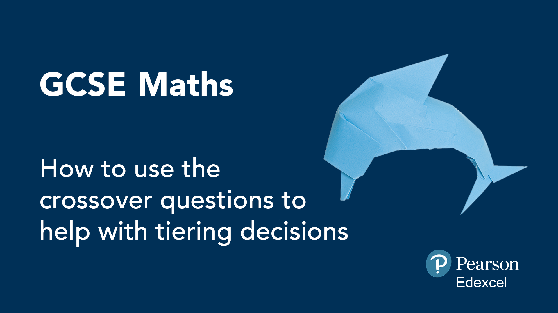 GCSE Maths: How to use the crossover questions to help with tiering decisions