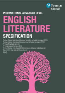 Edexcel International Advanced Level English Literature (2015 ...