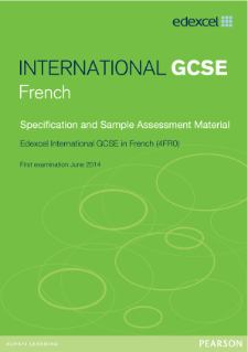 Edexcel International GCSE French | Pearson qualifications