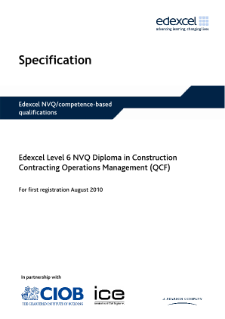 Specification - Level 6