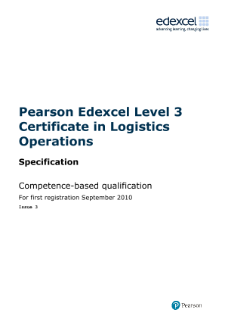 Specification - Level 3