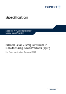 Edexcel NVQ/competence-based qualifications