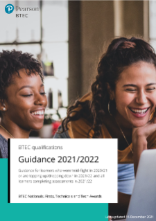 BTEC Guidance 2021/22