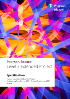Level 3 Extended Project specification