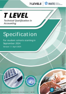 T Level Accounting specification