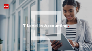 ACCA T Level in Accounting brochure