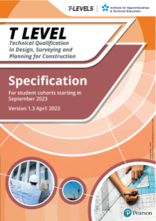 Specification for T Level Technical Qualification in Design, Surveying and Planning for Construction (2023)