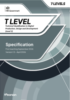 T level Digital Production, Design and Development Specification 