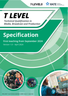 T Level Technical Qualification in Media, Broadcast and Production