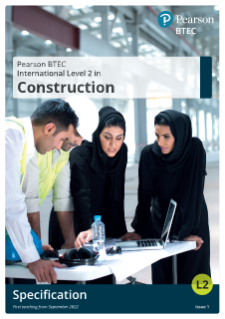 Pearson BTEC International Level 2 in Construction specification