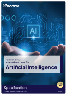 BTEC International Level 3 in Artificial Intelligence (AI)