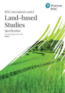BTEC International Level 3 Land-Based Studies - Specification