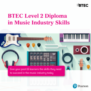 BTEC Level 2 In Music Industry Skills | Pearson Qualifications