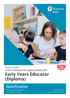 Early Years Educator: Specification