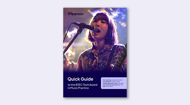 Music Practice Quick Guide front cover