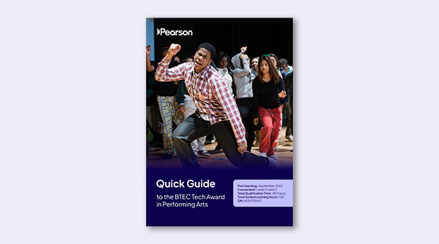 Performing Arts Quick Guide front cover