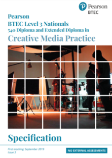 Creative Media Practice specification