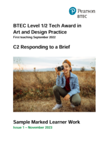  Sample Marked Learner Work - Component Two